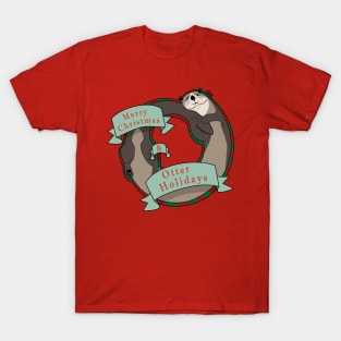 And Otter Holidays T-Shirt